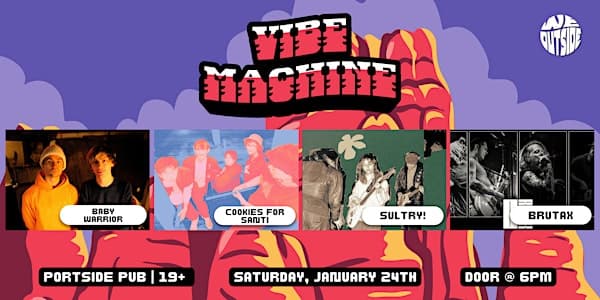 VIBE MACHINE at The Portside Pub