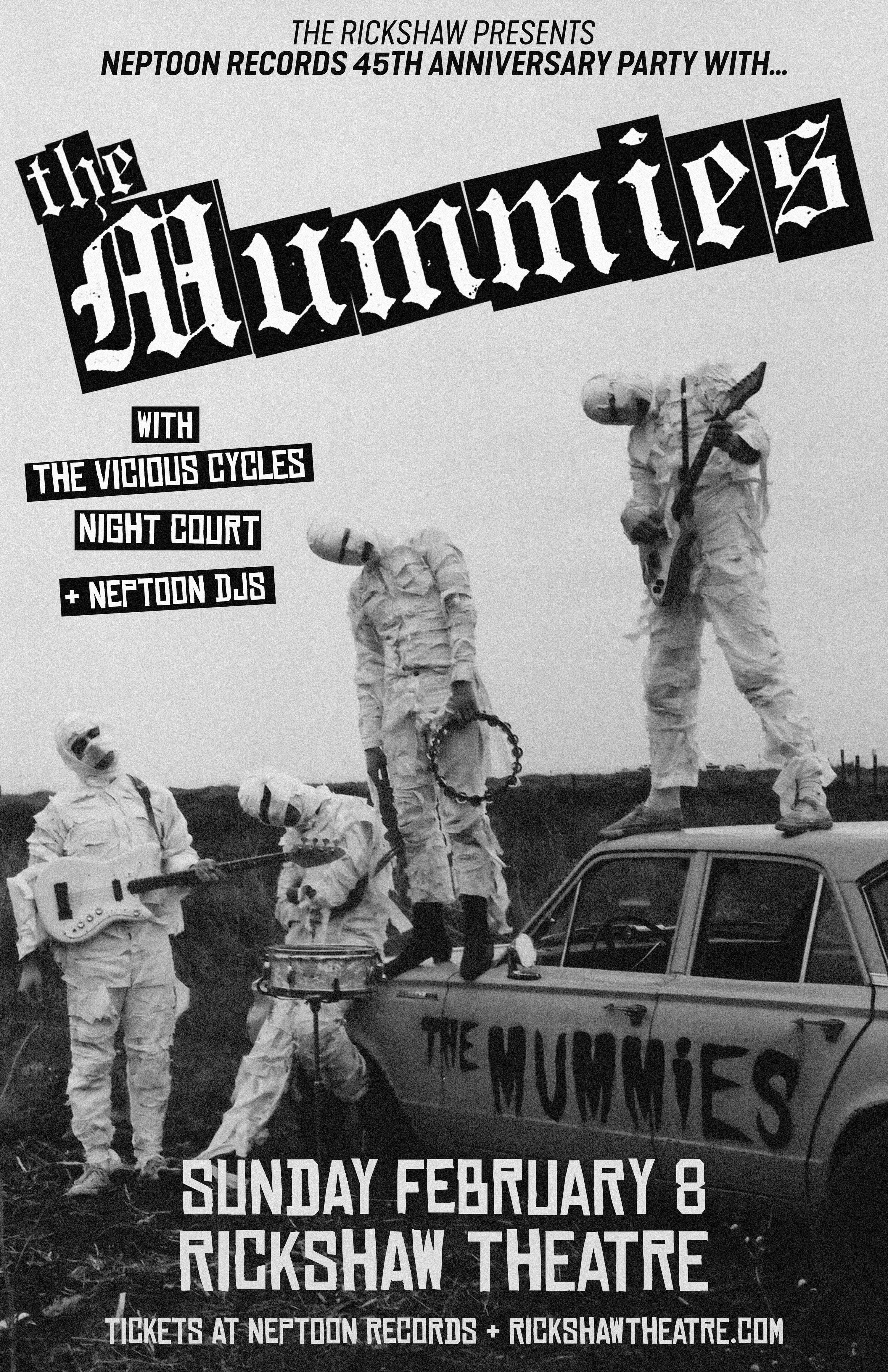 NEPTOON RECORDS 45TH ANNIVERSARY PARTY at The Rickshaw Theatre