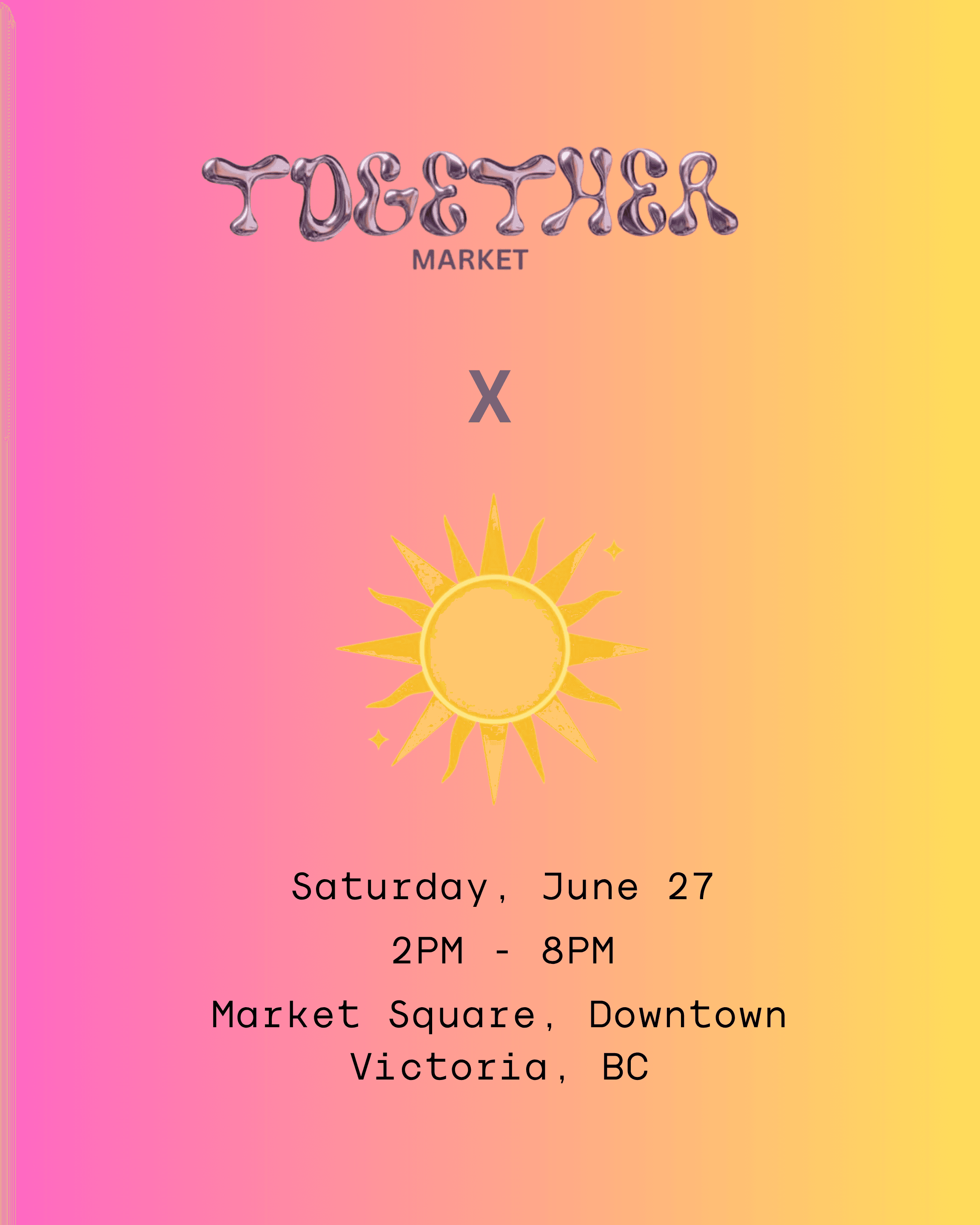POP UP MARKET - Everything Social Club x Together Market — Outdoor Events in Victoria