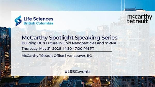 Mccarthy Spotlight Speaking Series at McCarthy Tetrault LLP