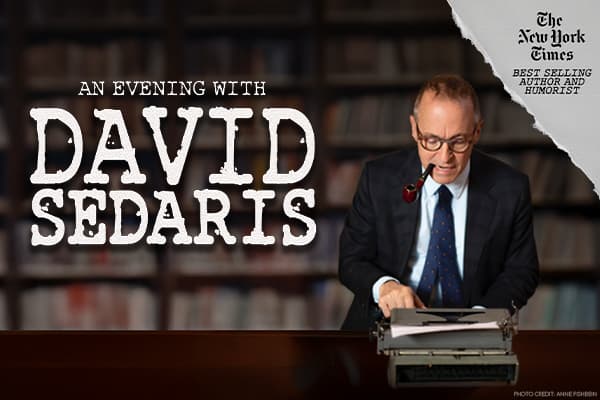 An Evening with David Sedaris at QUEEN ELIZABETH THEATRE