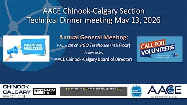 Aace Chinook-Calgary 2026 Annual General Meeting at cSPACE Marda Loop