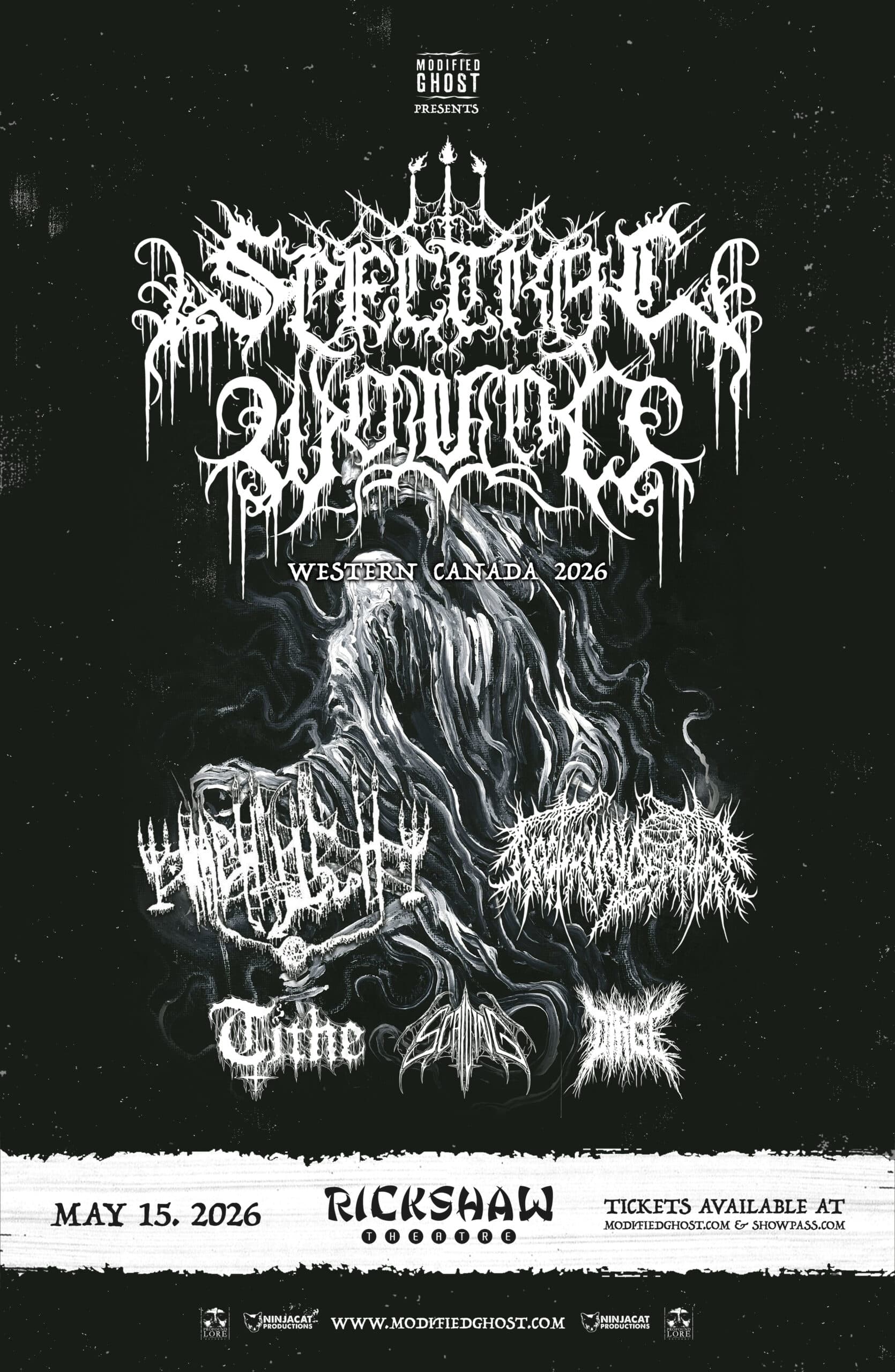 SPECTRAL WOUND at The Rickshaw stage