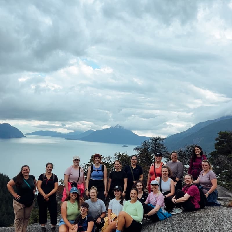 International Women's Day: Quercus Lookout Trail at Murrin Provincial Park Britannia Beach