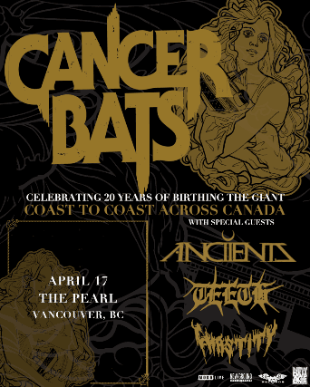 CANCER BATS - CELEBRATING 20 YEARS OF BIRTHING THE GIANT at The Pearl