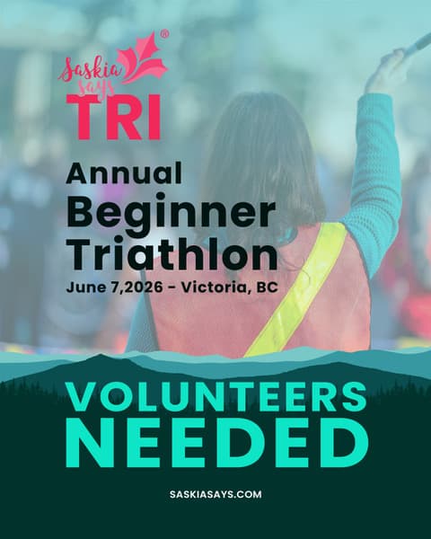 Saskia Says Beginner Triathlon at Saanich Commonwealth Pool