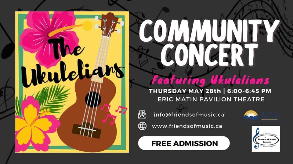 Community Concert with Ukulelians at FOM Music Society