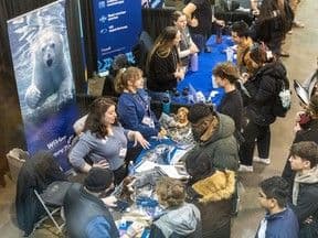 Resource Fair at Calgary Central Public Library - Lobby