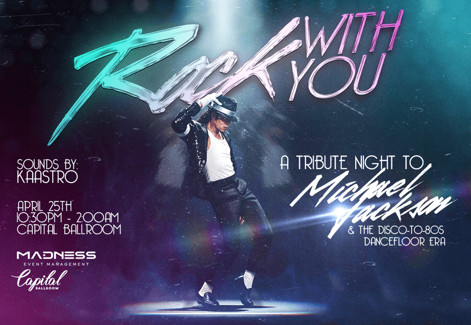 Rock With You: A Tribute Night to Michael Jackson & Disco-to-80s Dancefloor Era — Indie & Rock in Victoria