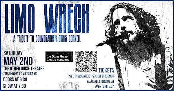 Limo Wreck Live At Other Guise Theatre, Victoria Bc at 716 Johnson St