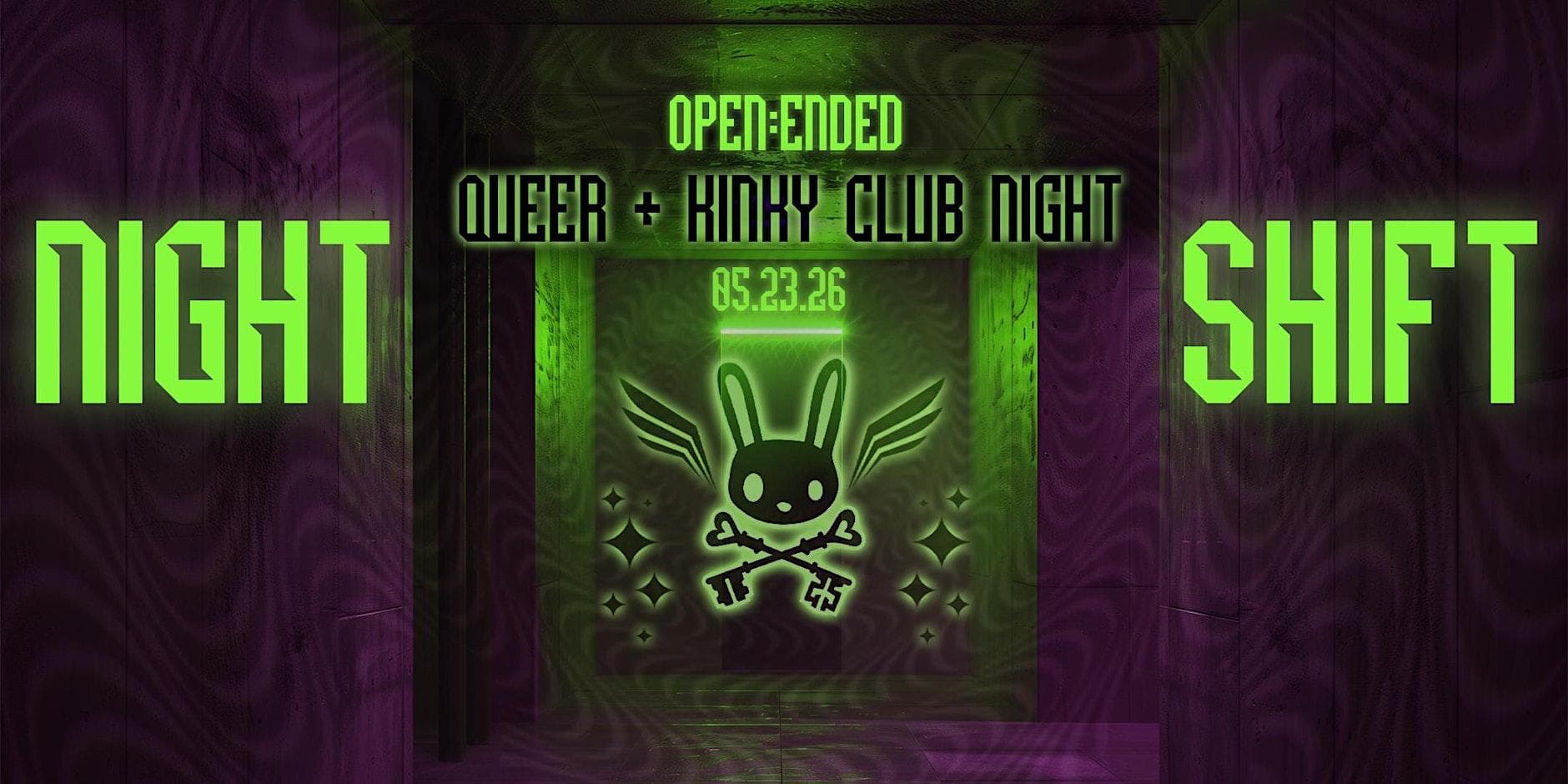 NiGHT SHiFT : QUEER + KiNKY CLUB NiGHT at The Downbeat