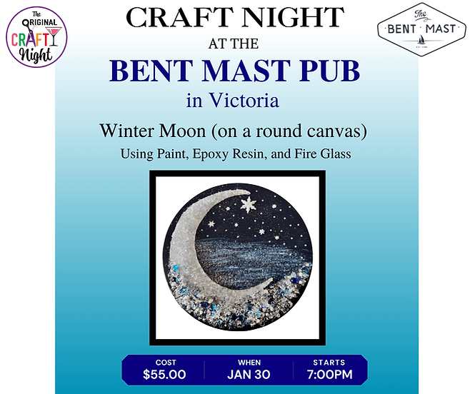 Winter Moon at the Bent Mast Pub! at Victoria, 512 Simcoe St, Victoria, BC V8V 4W4, Canada