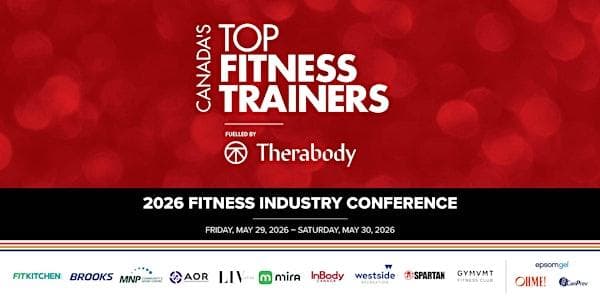 Canada's Top Fitness Trainers 2026 Canadian Fitness Industry Conference at MNP Community & Sport Centre