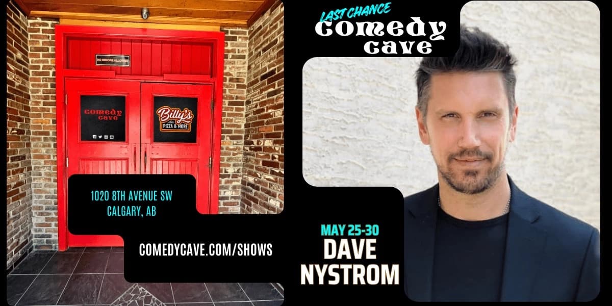 Performing May 25 : Dave Nystrom at Comedy Cave