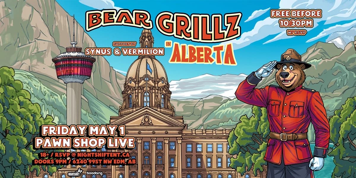 Bear Grillz - Edmonton at Pawn Shop Live