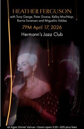 Heather Ferguson at Hermann's Jazz Club