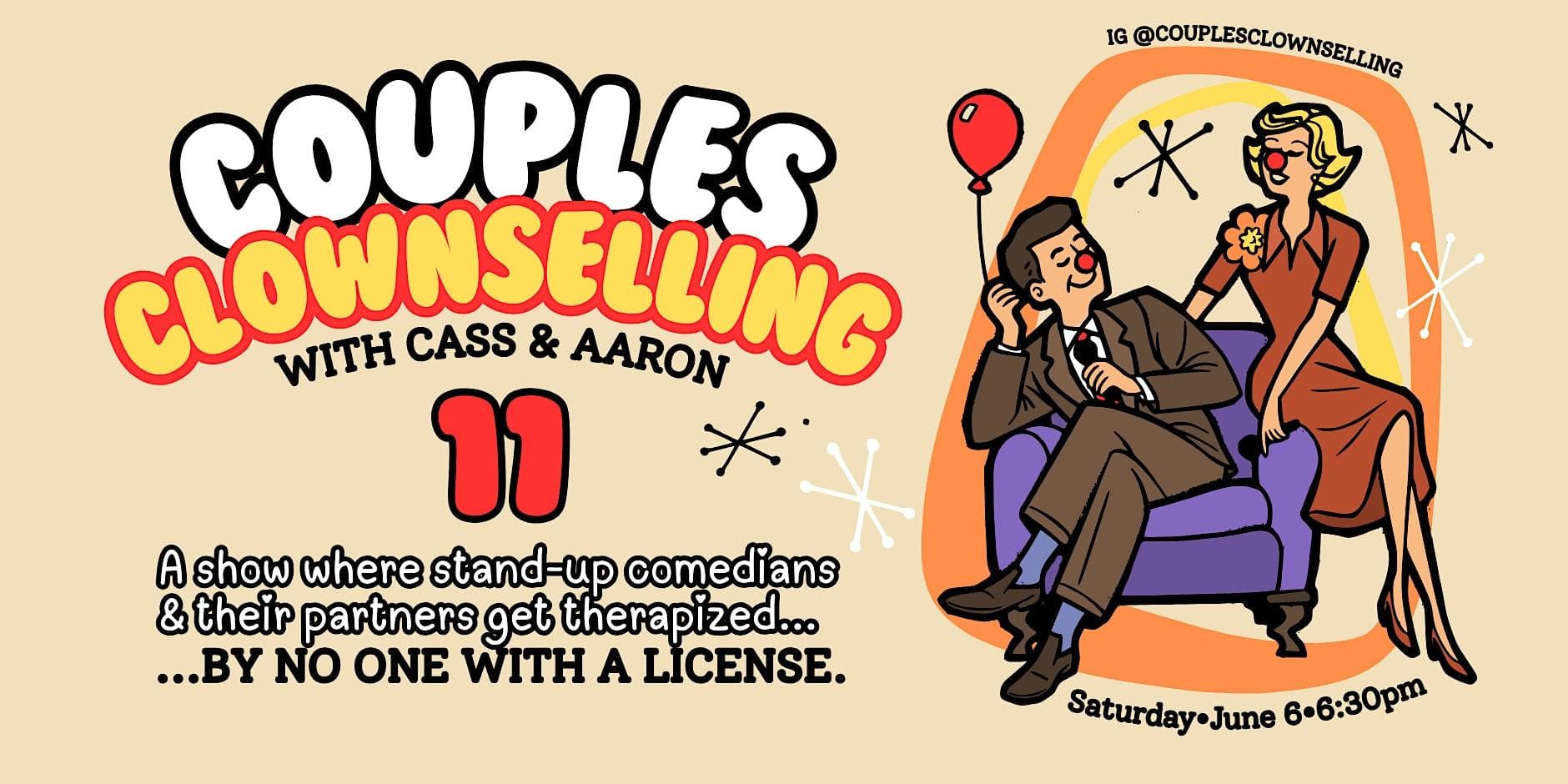 Couples Clownselling 11 — Performing Arts in Vancouver