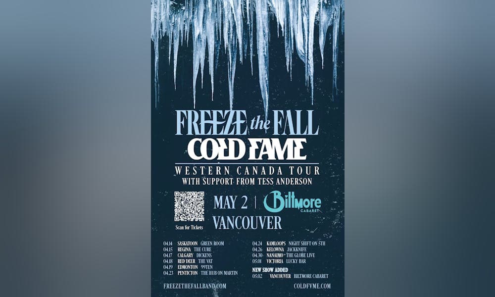 Freeze The Fall And Cold Fame at Biltmore Cabaret