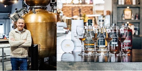 Internationally Awarded Distillery Tour&Tasting With Founder Mark Freeland at Two Rivers Distillery