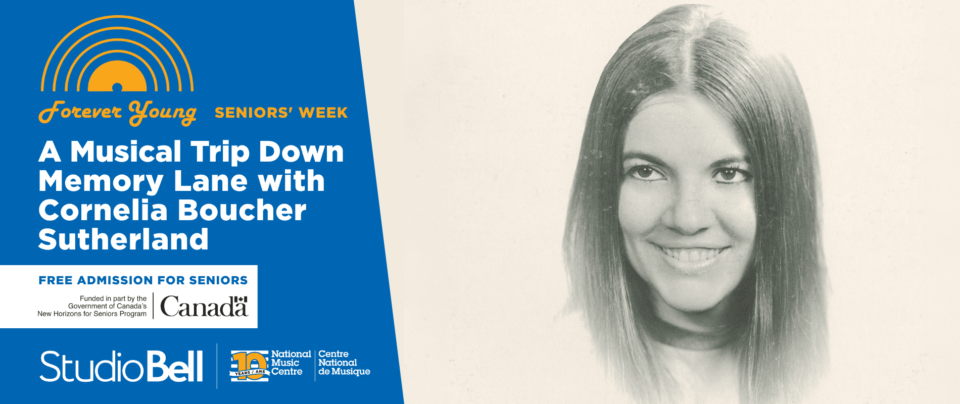 Forever Young: A Musical Trip Down Memory Lane With Cornelia Boucher Sutherland at Studio Bell
