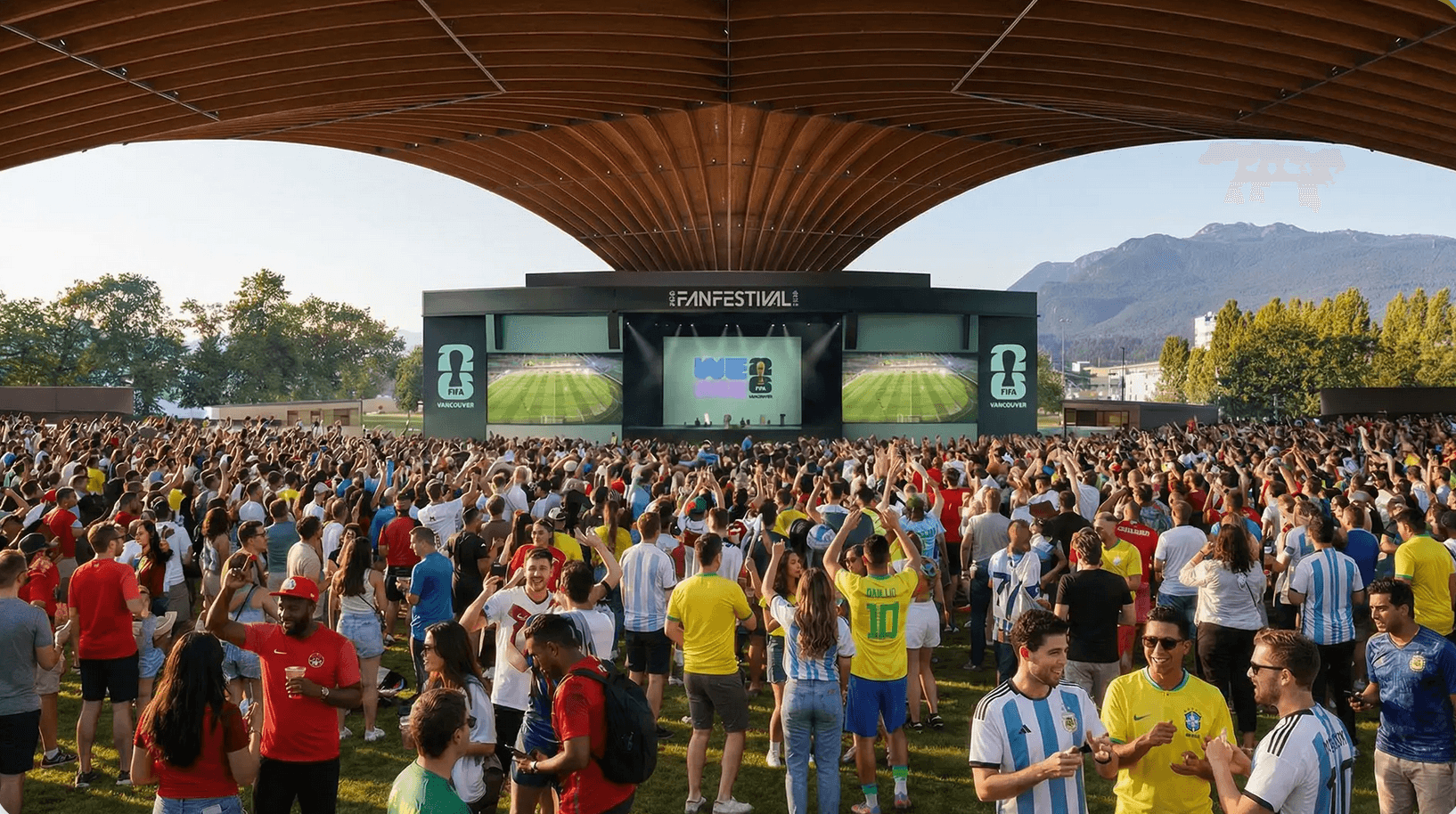FIFA Fan Festival Opens — Sports & Athletics in Vancouver
