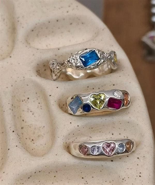 Silver Clay Ring Making Workshop at Banana Art LabRichmond