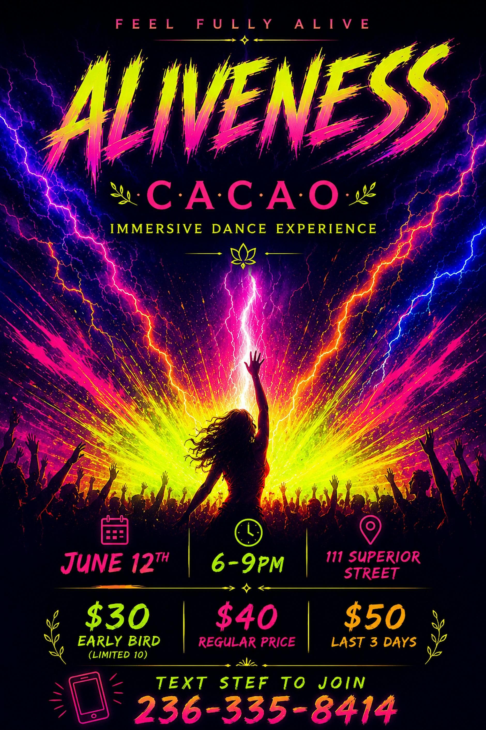 Aliveness- Immersive Dance Experience — Performing Arts in Victoria