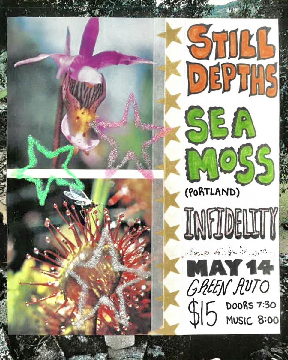 Still Depths, Infidelity, Sea Moss at Green Auto