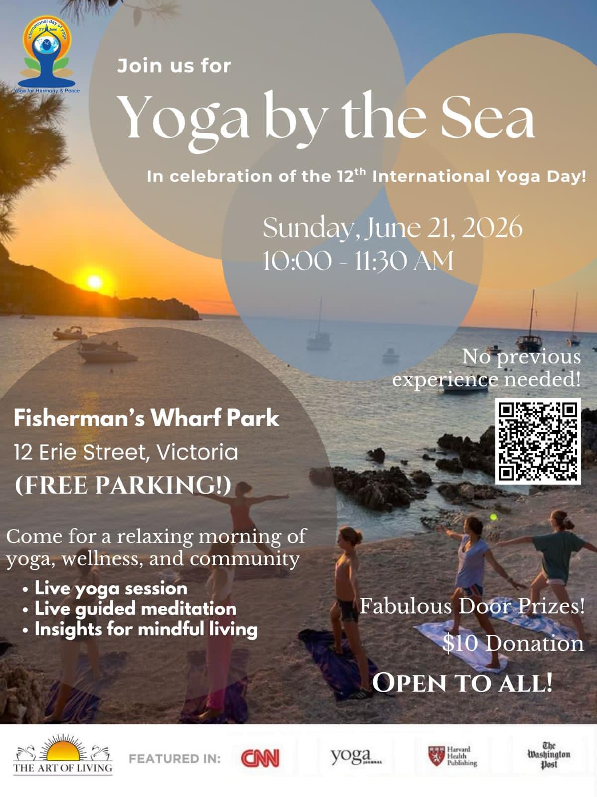 Yoga by the Sea- International Yoga day celebration — Spiritual Events in Victoria