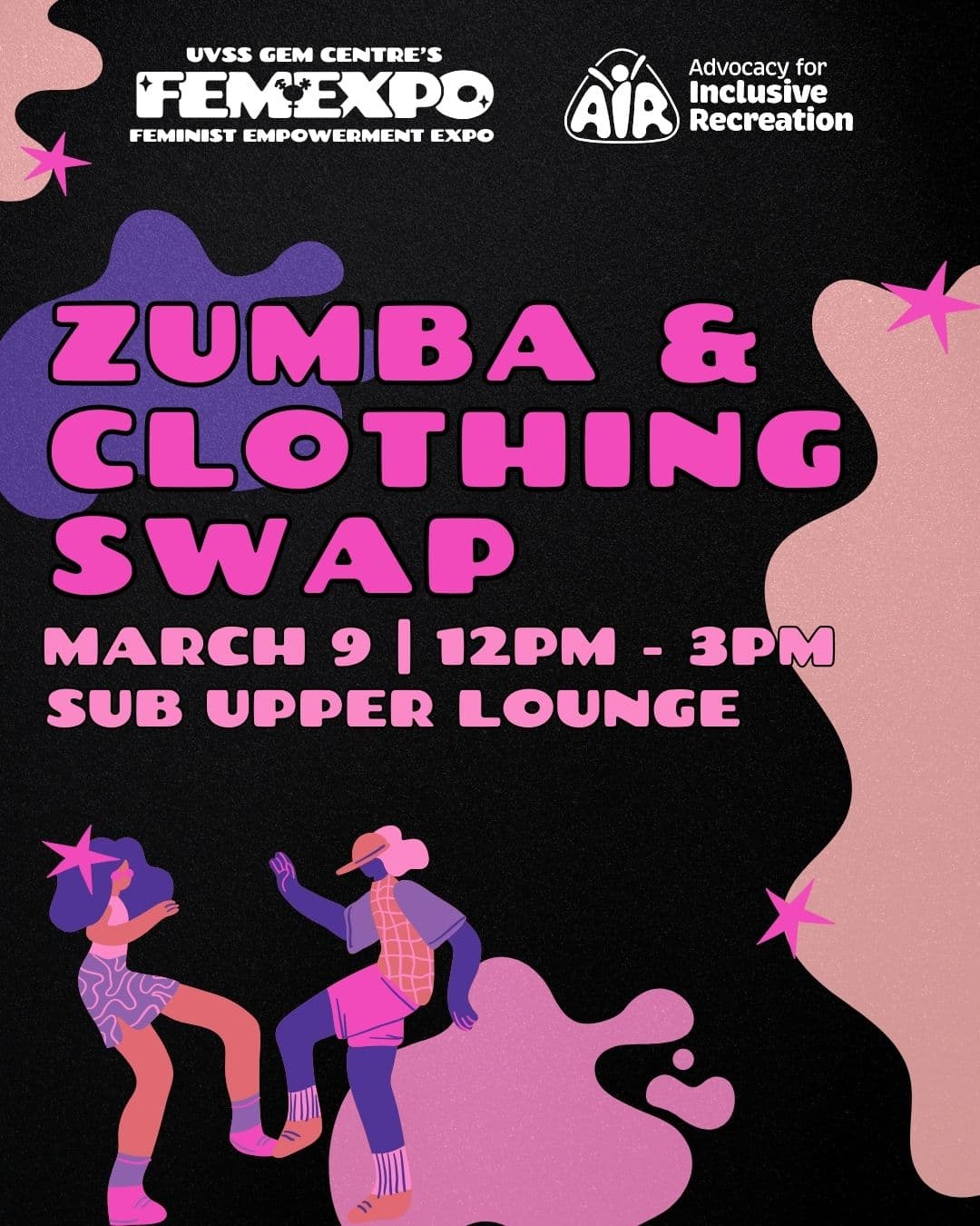 Zumba & Clothing Swap at University of Victoria Student Union Building 3800 Finnerty Road, Victoria