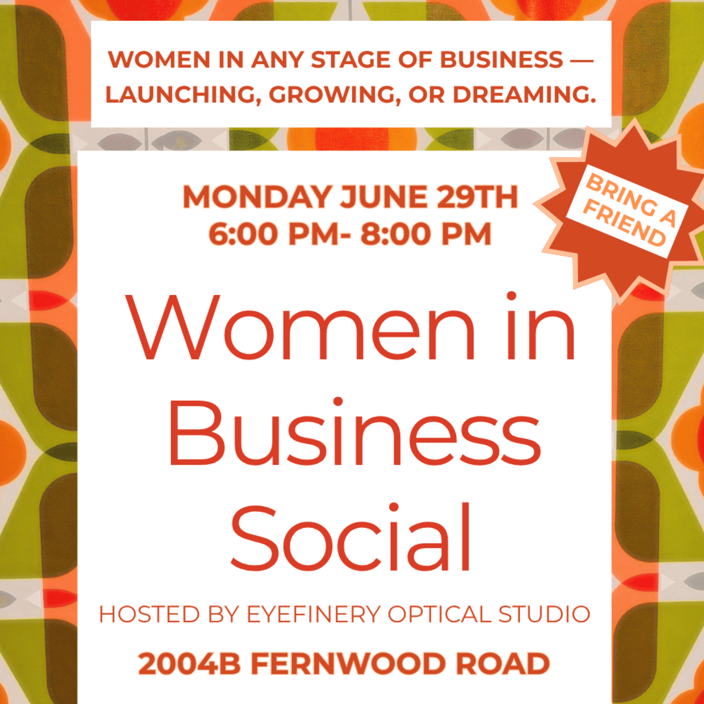 Women in Business Social — Community Events in Victoria