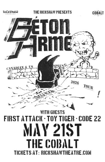 BÉTON ARMÉ at The Rickshaw Theatre