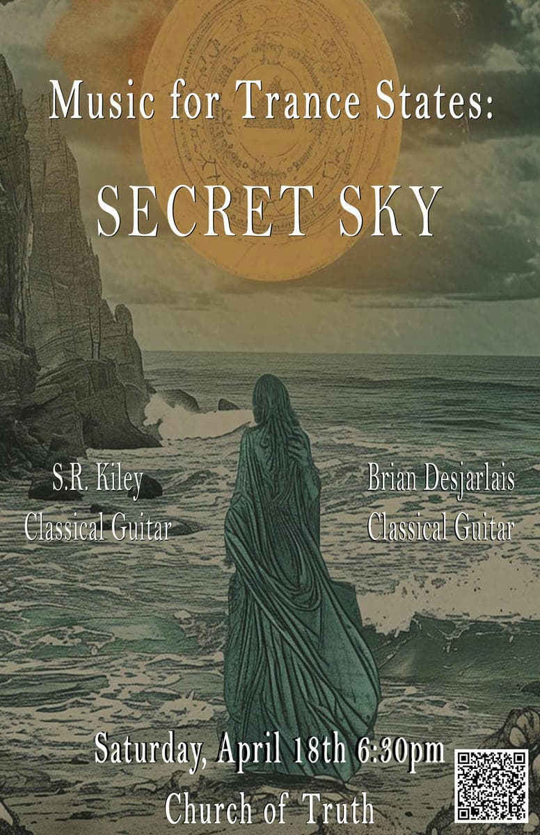 Music For Trance States: Secret Sky By S.R. Kiley at Church of Truth