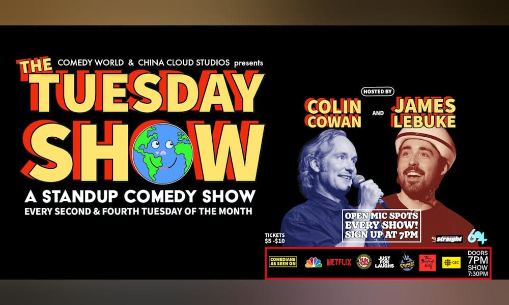 The Tuesday Show: Standup Comedy at China Cloud Studios