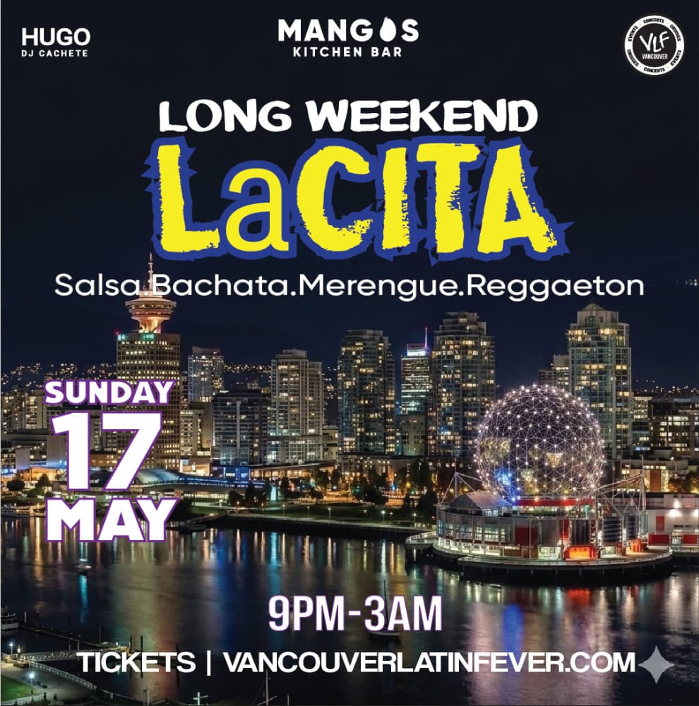 La Cita | Longweekend | Latin Music at Mangos Kitchen Bar - 1180 Howe St