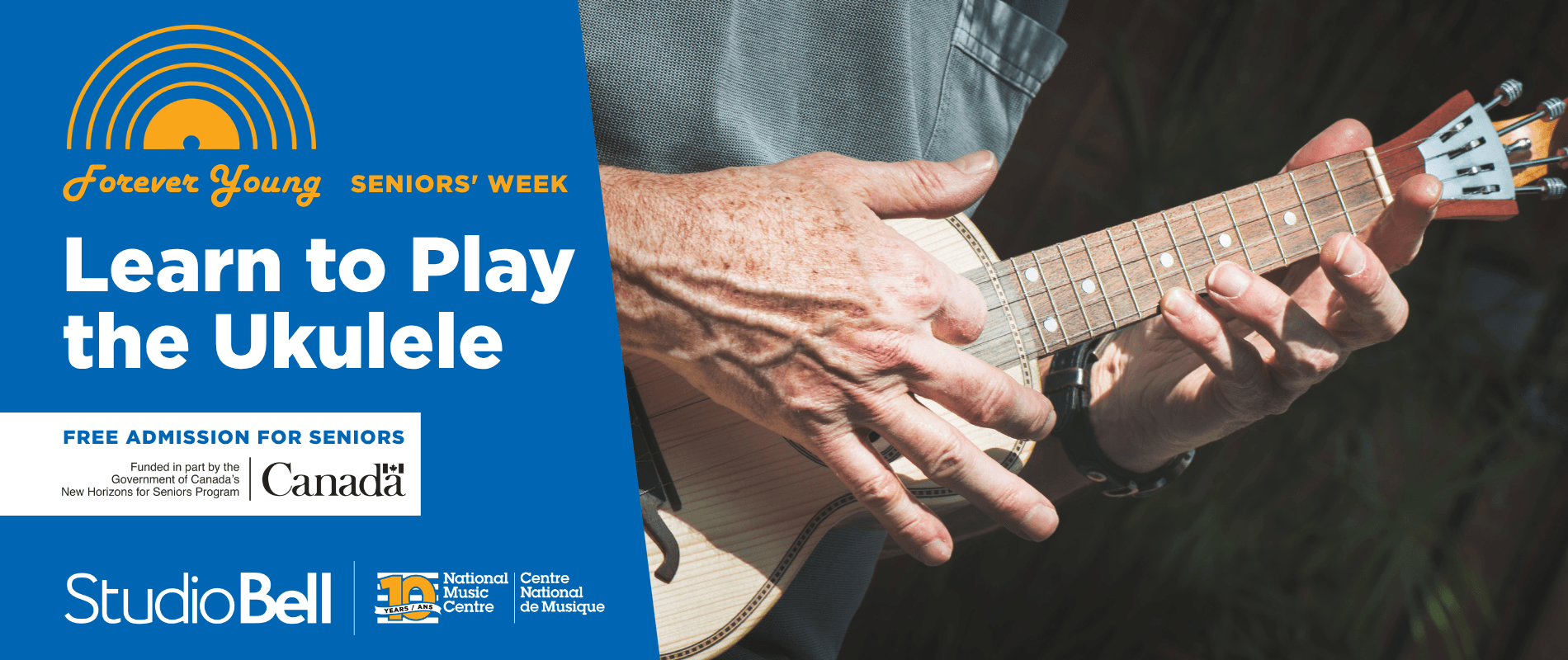 Forever Young: Learn To Play The Ukulele at Studio Bell