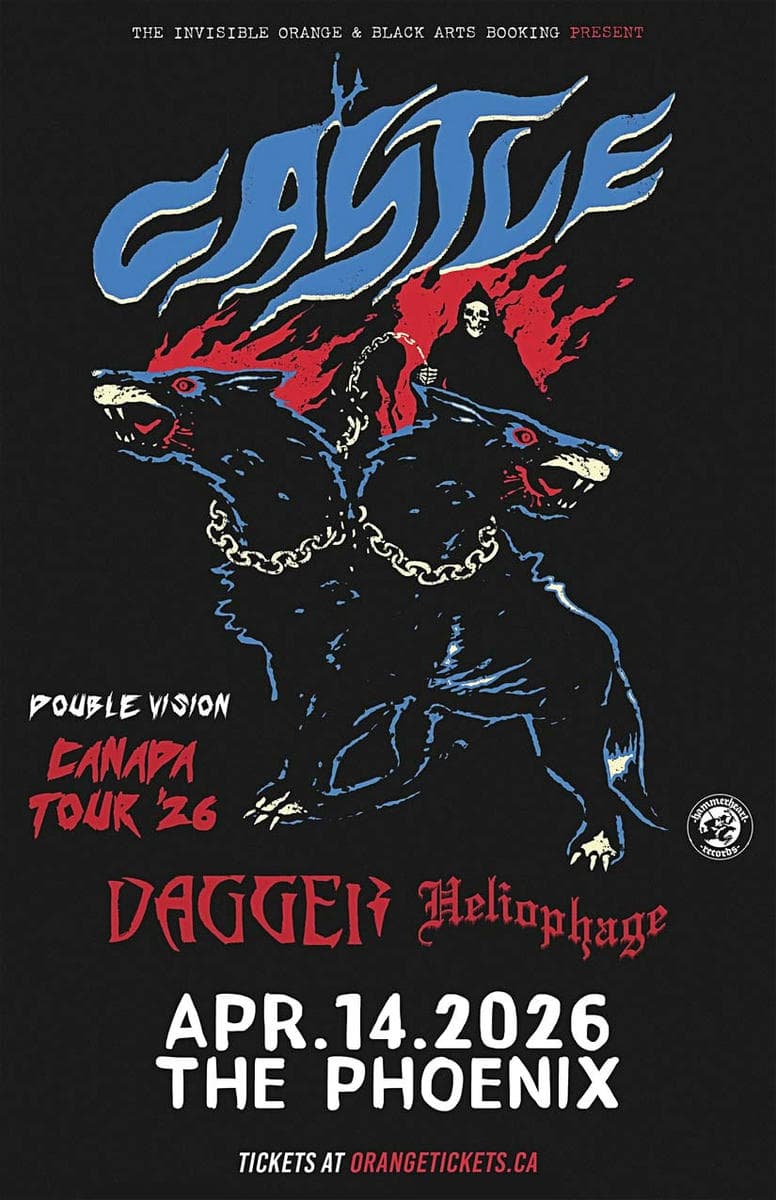 Castle // Dagger // Heliophage - Castle "Double Vision" Tour 2026 at The Phoenix