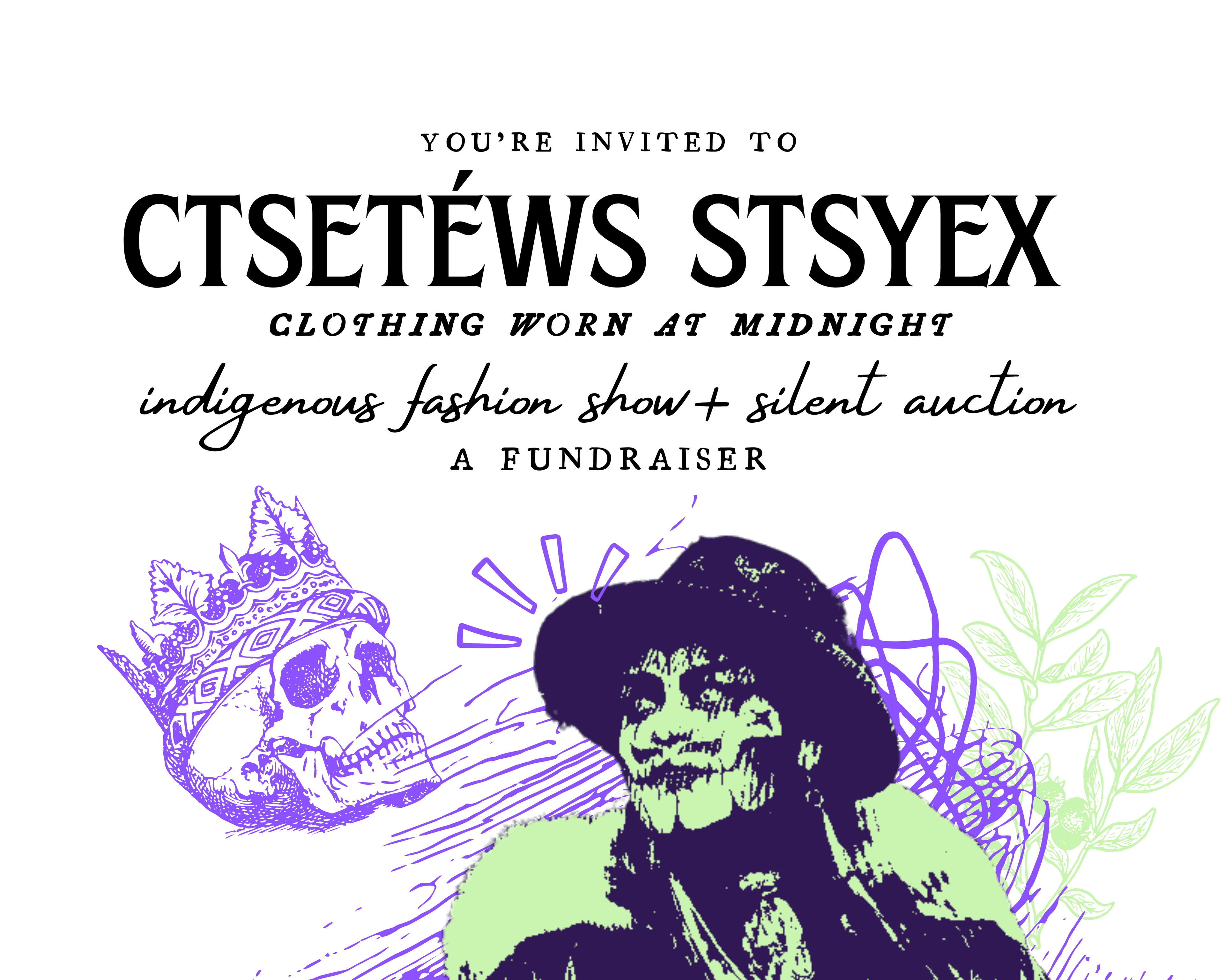 ctsetéws stsyex “Clothes you wear at midnight” - Indigenous Fashion Show & Silent Auction: A Fundraiser — LGBTQ2+ in Victoria