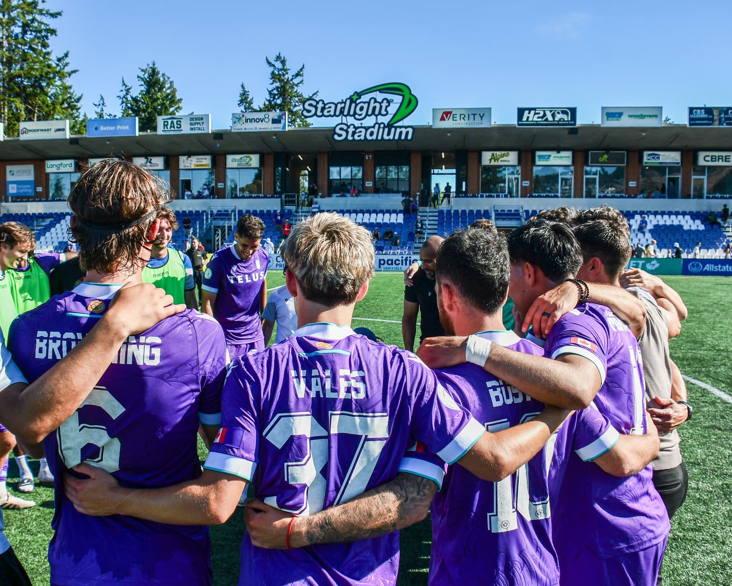 Pacific FC vs Atletico Ottawa at Starlight Stadium, Langford BC
