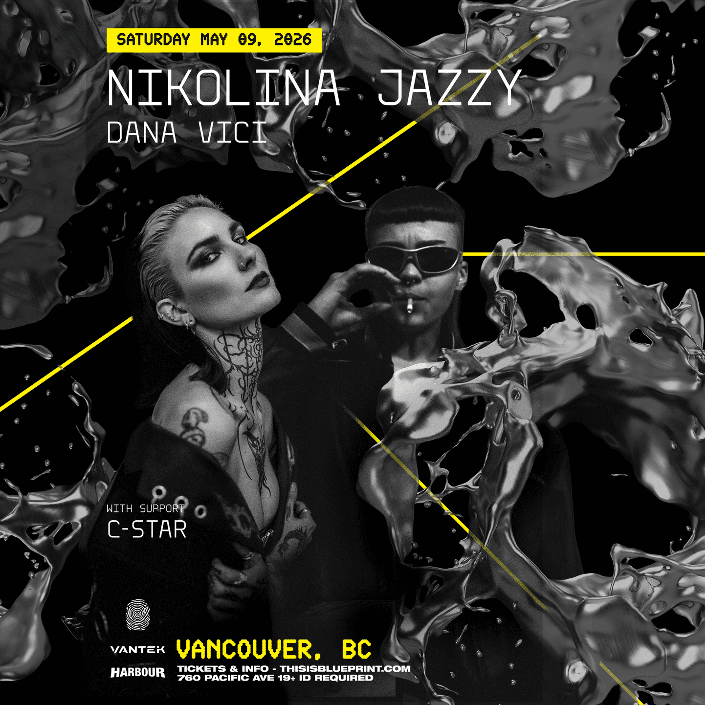 Blueprint X Vantek: Nikolina & Jazzy at 750 Pacific BLVD, Vancouver, British Columbia