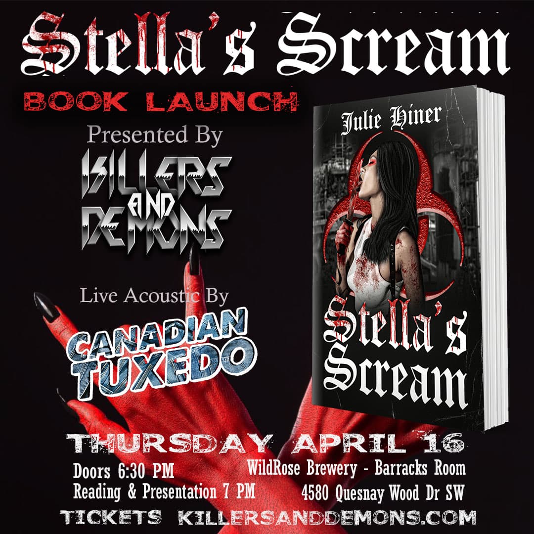 Stella's Scream Book Launch at Wild Rose Brewery