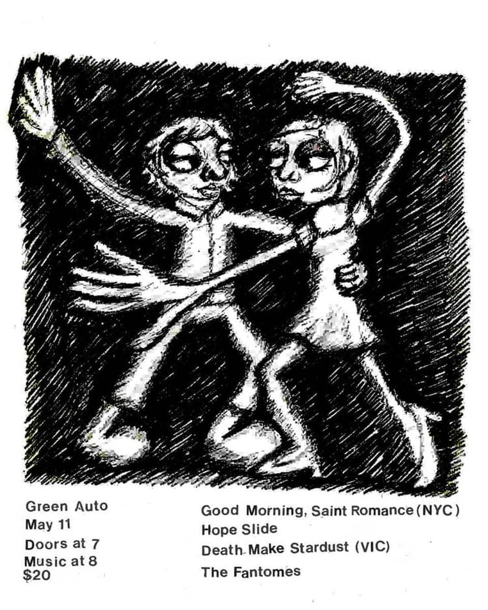 Death Make Star Dust, Hope Slide, Bry Lovejoy And The Fantomes, Good Morning Saint Romance at 1822 Pandora St