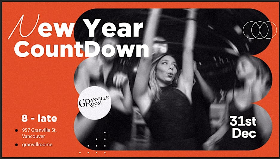 New Year Countdown - Granville Room at Granville Room