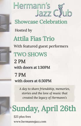 Hermann's Showcase Celebration at Hermann's Jazz Club