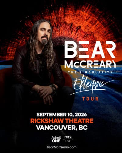 Beary Mccreary - The Singularity: Ekleipsis Tour at The Rickshaw Theatre