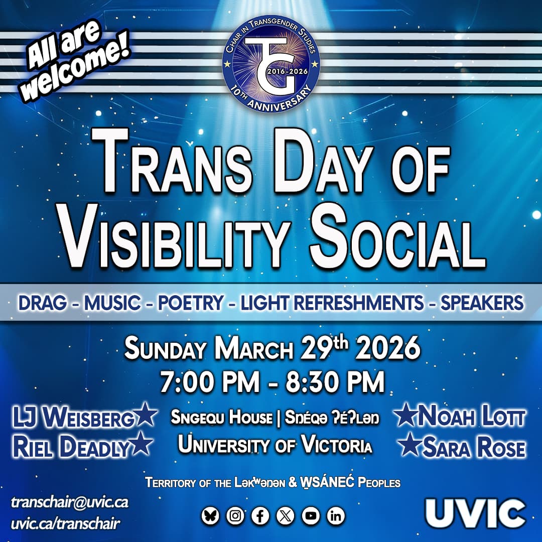 Trans Day of Visibility Social — LGBTQ2+ in Victoria