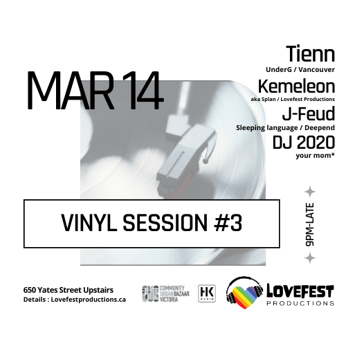Vinyl Session #3 — Electronic in Victoria