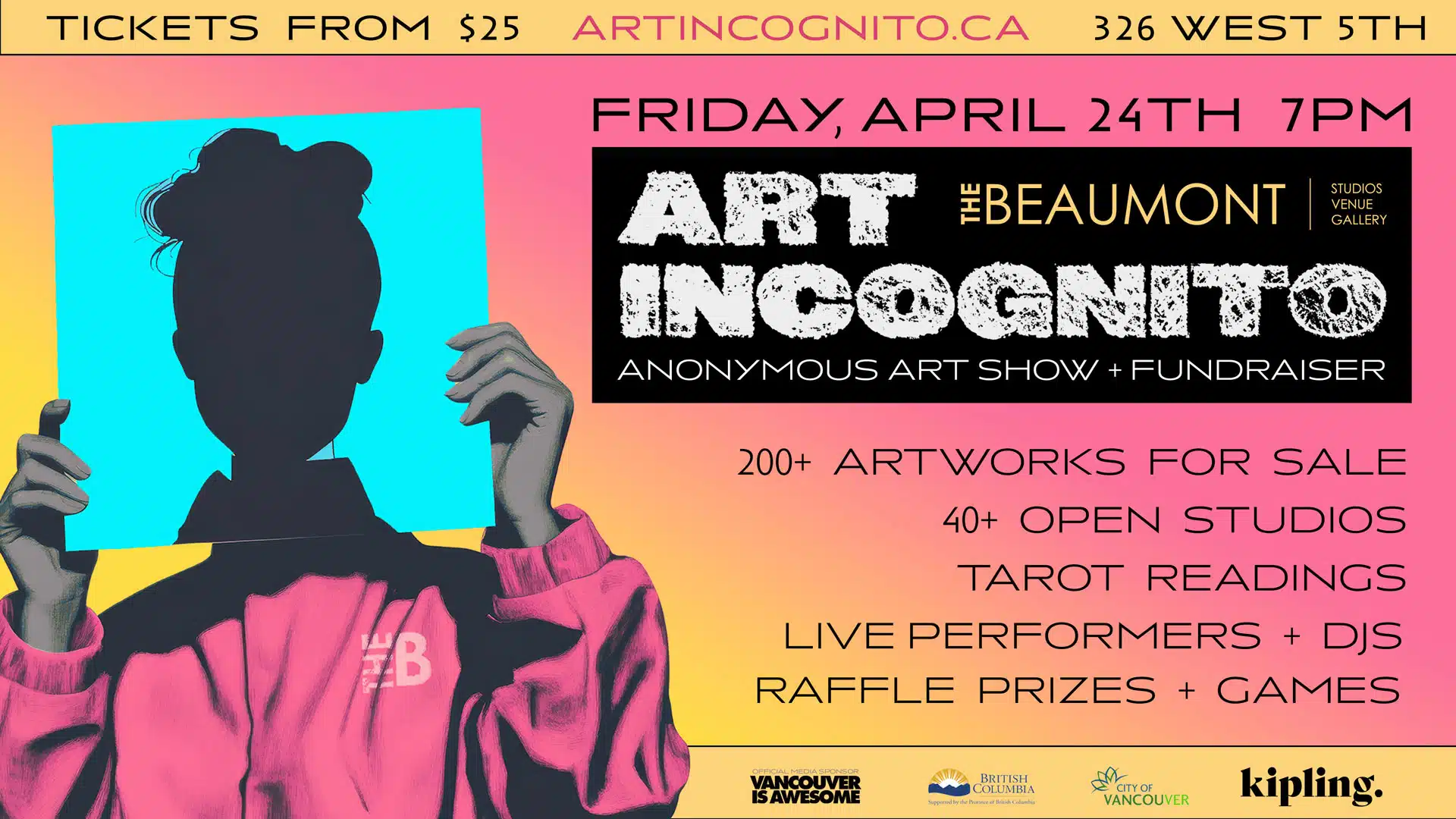 Art Incognito 2026 at The Beaumont Studios