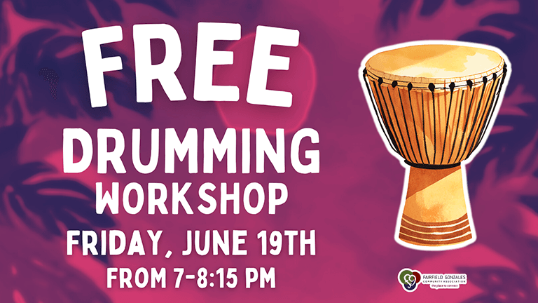 FREE DRUMMING WORKSHOP (June) — World Beats in Victoria