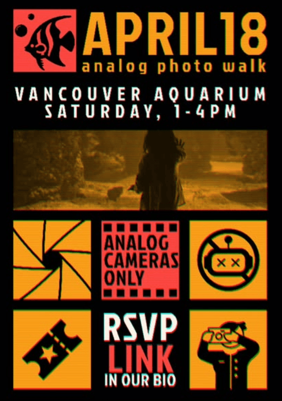 Analog Photo Walk at Vancouver Aquarium